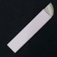 21 flex Laminas микроблейдинг tebori иглы татуировки перманентный макияж лезвие для 3D бровей вышивка ручная Татуировка ручка