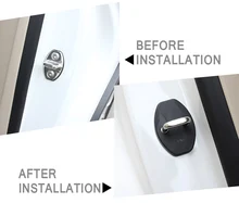 Car Styling Door Lock Protective Cover