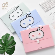 13 карманов расширяющаяся папка для файлов Kawaii Pig A4 классификация тестовая бумажная сумка бизнес расширение папки для документов
