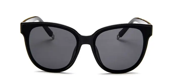 Zonnebril Dames солнцезащитные очки тенты для женщин Cateye винтажные Ретро солнцезащитные очки Брендовые дизайнерские Hombre Oculos De Sol Feminino G29 - Цвет линз: bright black grey