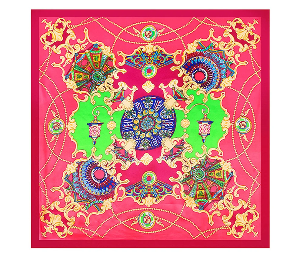 Square Silk Scarf (12)