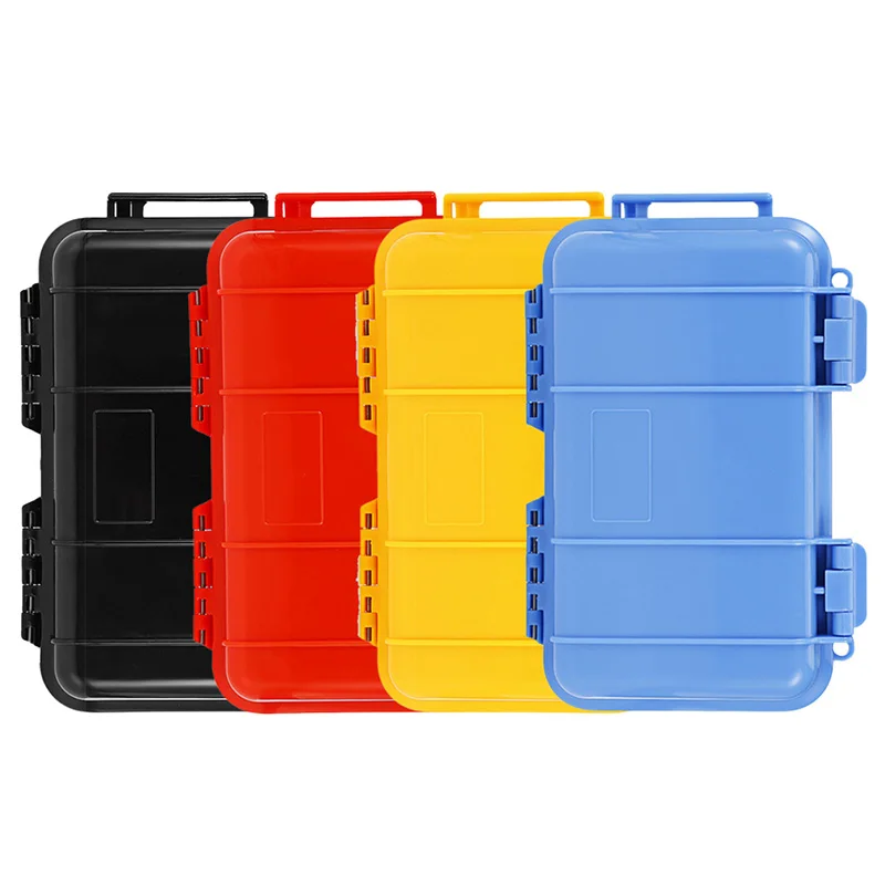 

Large Outdoor Waterproof Shockproof Survival Case Container Storage Carry box EDC field survival tool Portable Phone Protect New