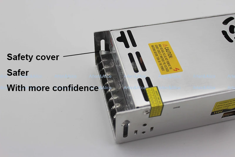 350W 48V 7.3A один Выход импульсный источник питания светодиодного табло для Светодиодные ленты светильник переменного тока в постоянный ток