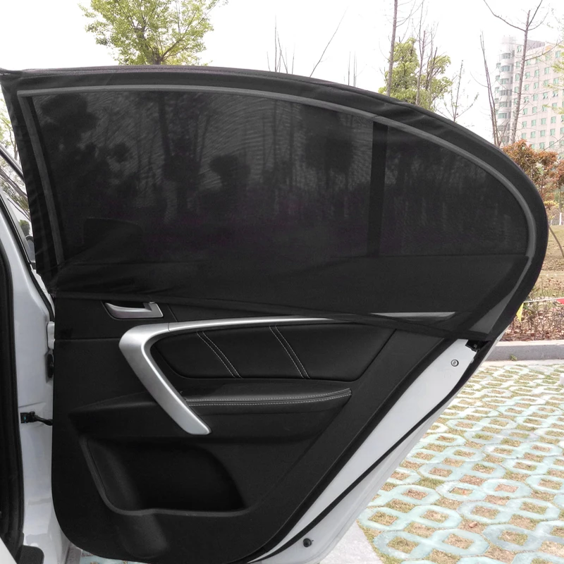 1 пара автомобиля SUV окно сетка анти накидка от комаров и солнца сетка крышка УФ щит занавес