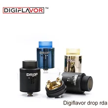Digiflavor Drop RDA with BF squonk 510 pin 24mm electronic cigarette tank large post-holes Stepped airflow design