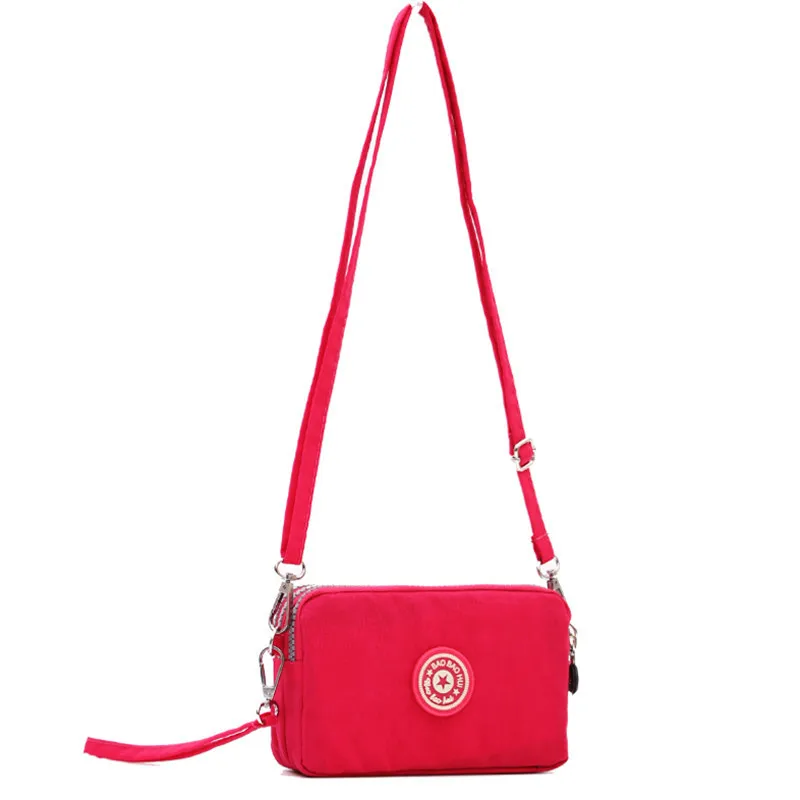 Многофункциональная женская сумка-мессенджер через плечо, кошелек, сумочка, чехол для телефона, на молнии, повседневная сумка на плечо, кошелек