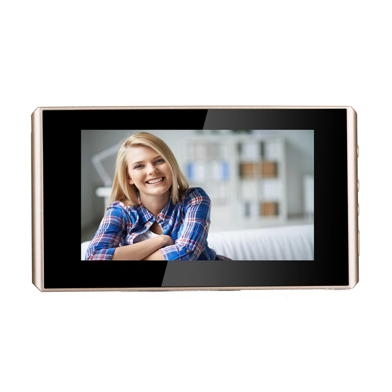 Цифровой видео глазок камера дверной звонок видео-глаз поддержка sd-карты фотосъемка зритель в дверном глазок монитор для дома