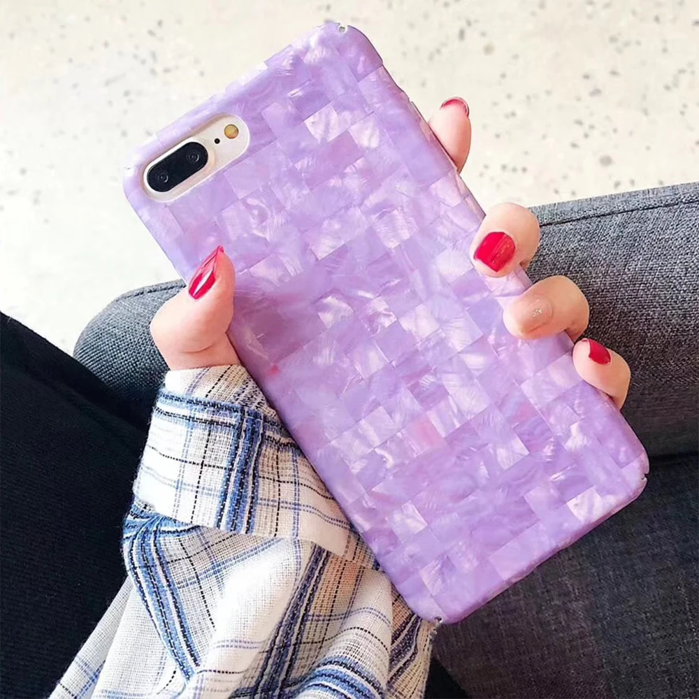 L-FADNUT милый сетчатый чехол для iPhone X Xr Xs Max Уникальный бампер 7 8 6S 6 Plus винтажный