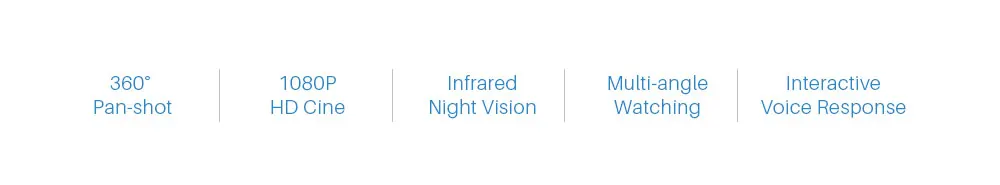 Xiaomi Mijia wifi Smart IP Cameras 1080P 360 Angle Panoramic Infrared Night Vision Webcam Camcorder Wireless for ios android (2)