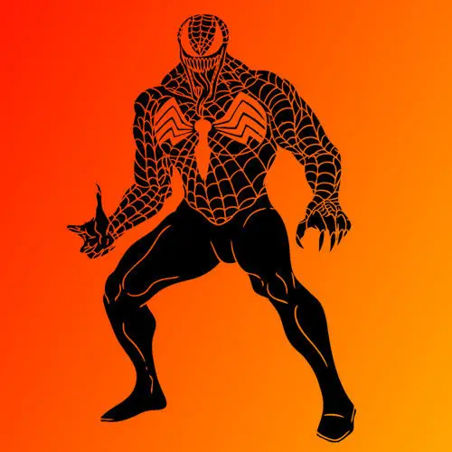 21 дизайн Venom стикер на стену Marvel Comics суперзлодей виниловая наклейка супергерой