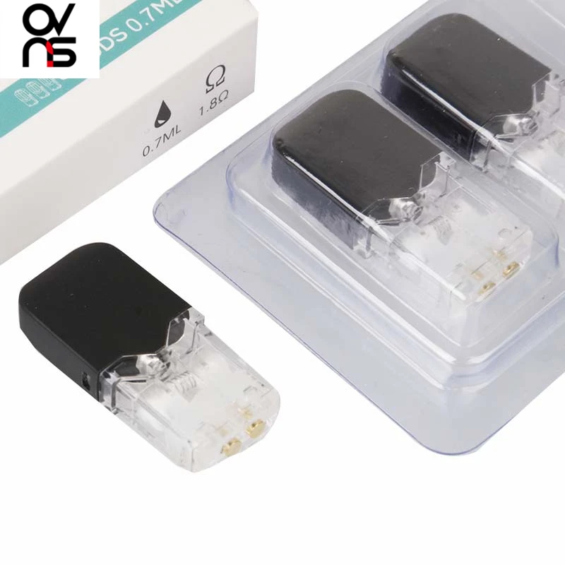 Vape Pod Cartridges For JUUL OVNS JC01W01 Electronic Cigarette Kit 0.7ml 1.5ohm CBD 1.8ohm E Liquid Replacement Pods | Электроника