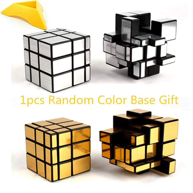 

ABS 5.7cm Magic Cube Third-order Mirror Shape Creative Puzzle Maze Toy Adult Decompression Anti Stress Toy Cubes Base Child Gift