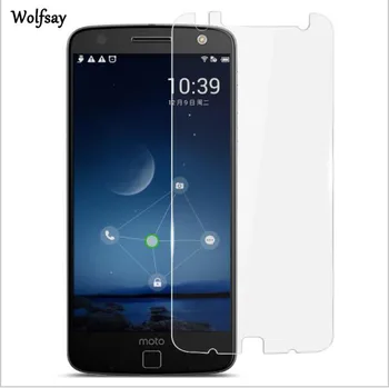 

Wolfsay 2PCS For Glass Motorola Moto Z Screen Protector Tempered Glass For Motorola Moto Z XT1650 Glass Phone Protective Film