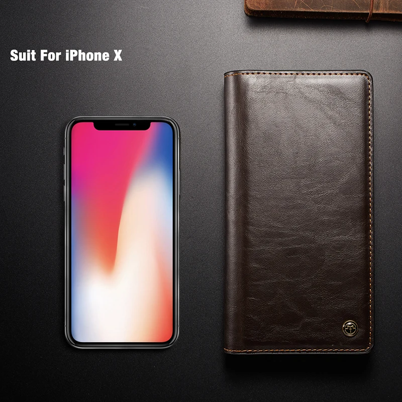For iPhone 5 5s SE Phone Cases Luxury Leather Stand Flip Card Pocket Cover Back Case For iPhone 6 7 8 Plus X  Universal Wallet Phone bag (20)