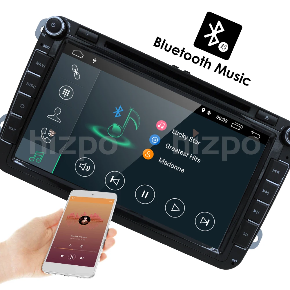 Top Android 8.1 Two Din 8 Inch Car DVD Player Stereo System For VW/Volkswagen/POLO/PASSAT/Golf Quad Cores Multimedia Radio GPS FM/AM 13 Top Android 8.1 Two Din 8 Inch Car DVD Player Stereo System For VW/Volkswagen/POLO/PASSAT/Golf Quad Cores Multimedia Radio GPS FM/AM 13