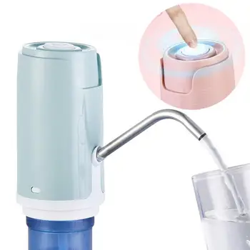 

Portable Touch-tone Wireless Rechargeable Electric Dispenser Water Pump with USB Cable for 4.5L - 18.9L Barrelled Water
