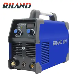 Riland TIG200CE Цифровой инвертор сварочный аппарат мини 220 В портативный инвертор DC IGBT СВАРЩИК