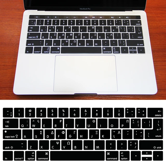 Buy Greek Hebrew Silicone US&EU Keyboard Cover Keypad