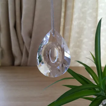 

50mm 15units Crystal Glass Lighting Prism Suncatchers Wedding window X'MAS Decoration Chandelier Crystal Lustre Parts