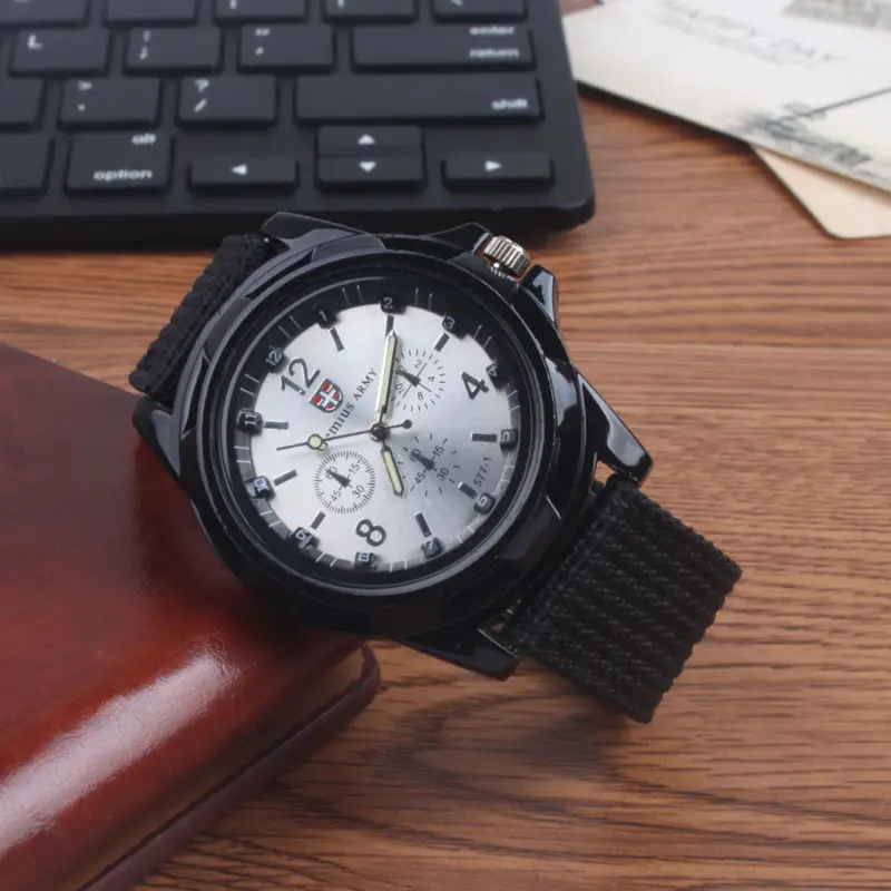 Watches men luxury brand Sport Style Canvas Belt Luminous Quartz Clock Digital Watch Army Military Sport watch relogio masculino Watches men luxury brand Sport Style Canvas Belt Luminous Quartz Clock Digital Watch Army Military Sport watch relogio masculino