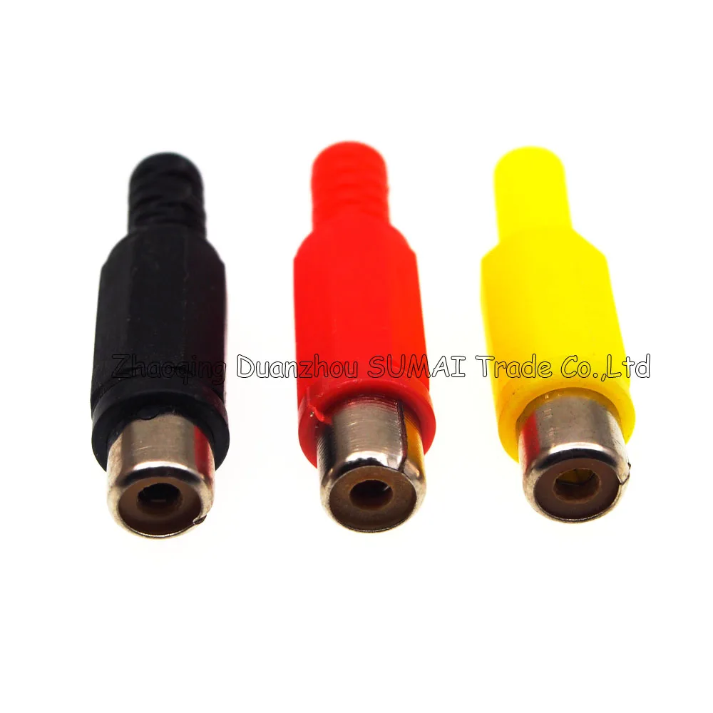 

Solder RCA Jack Audio Video Connector RCA Female AV Socket,3 color choose