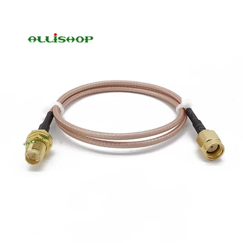 

2Pcs FPV Antenna Extension Cable RP-SMA Male to RP-SMA Female RG316 jumper pigtail 50ohms coaxial cable 10CM 15CM 30CM 50CM