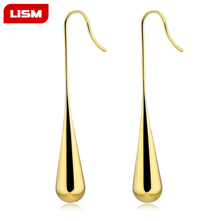 

Titanium Steel Fashion Jewelry Teardrop/Waterdrop Earrings Raindrop Drop Earring Dangle Earrings for Women brincos Jewelry Gifts