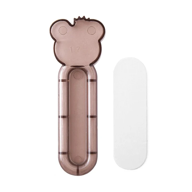 Durable Cartoon Wardrobe Door Pulls Drawer Cabinet Window Handle Door-Opening Sliding Paste Knobs Furniture - Цвет: B