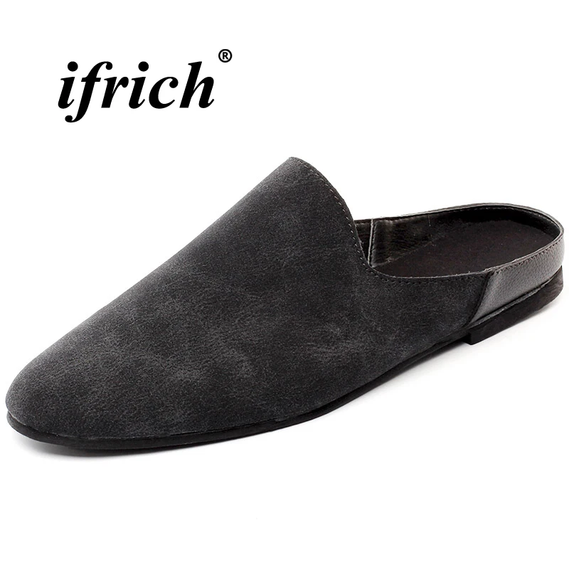 Buy Men Casual Shoes Black Gray Mens Slippers Outdoor