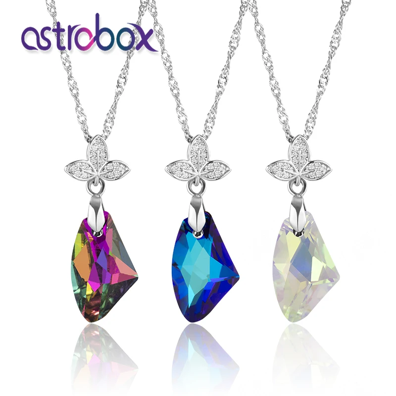 

Glass Rhinestones Ax Pendants Necklace Women Crystal Glitter Rhinestone Decoration Jewelry for Clothing Sweater Necklaces Pend