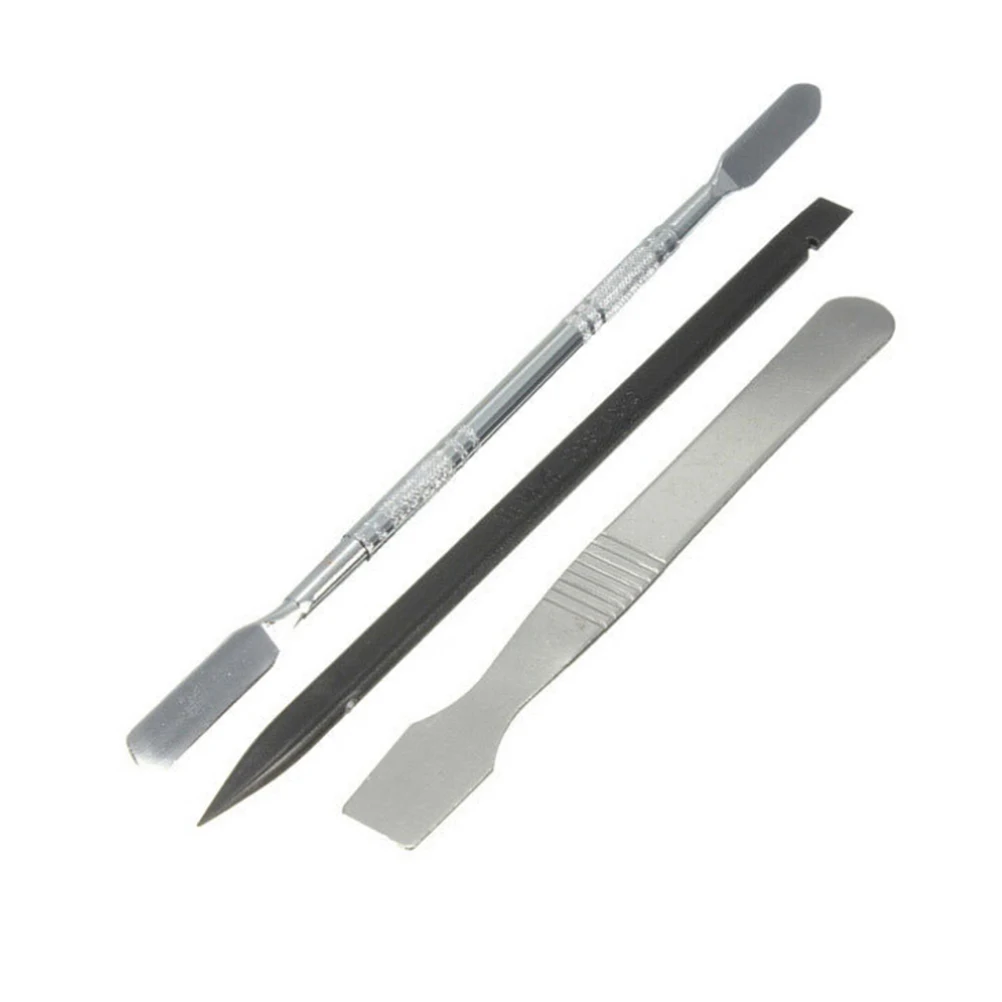 3PCS/Set 3 In 1 Metal Plastic Repair Opening Pry Tool Kit For iPhone iPad For Samsung Cell Phone