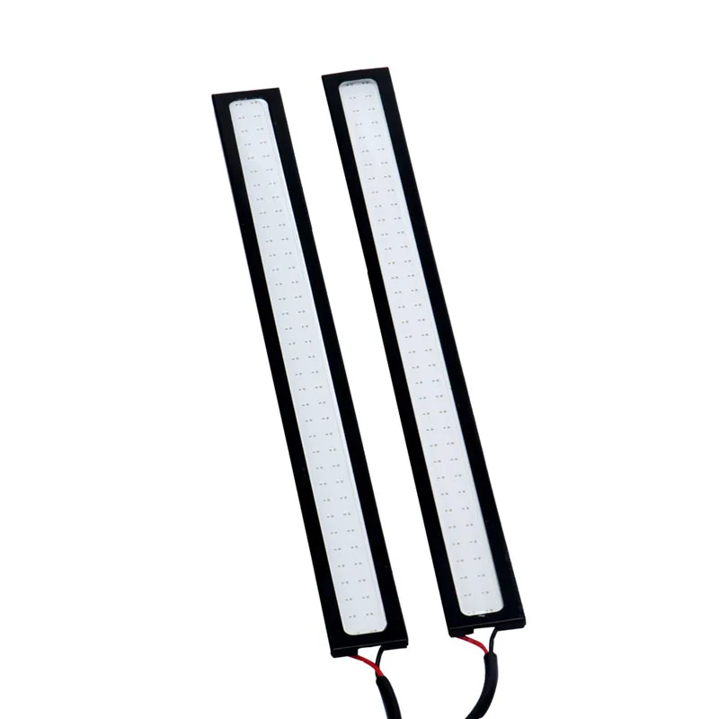 

Car Light 12V 500lm 2 x Super Bright Red COB LED Lights -DRL Fog Driving Lamp Waterproof dropship 19F28