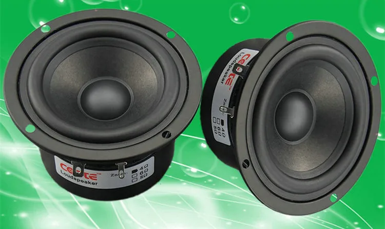 3 дюймовый hifi полный диапазон стерео анти магнитный круглый динамик для ремонта