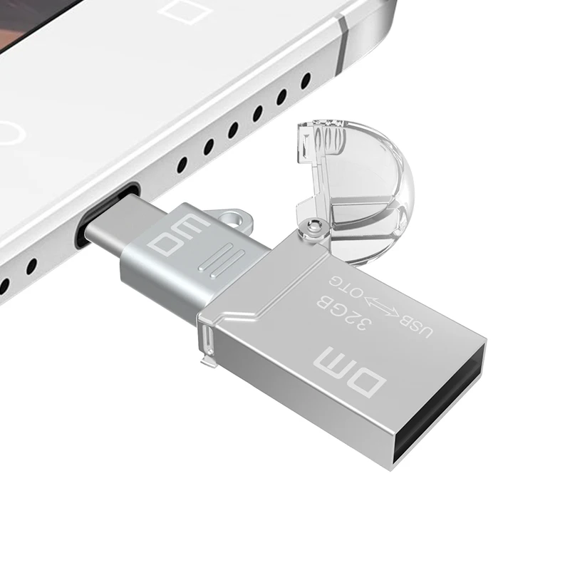 DM Тип C-M2 адаптер type-C функция превращается в телефон USB флэш-накопитель мобильный телефон Micro USB в type-C адаптеры