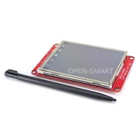 tf כרטיס 2.4 אינץ UART מסך סידורי TFT LCD מודול Touch הרחבת מגן עם שקע TF כרטיס עט מגע עבור Arduino UNO R3 Mega2560 Nano (3)