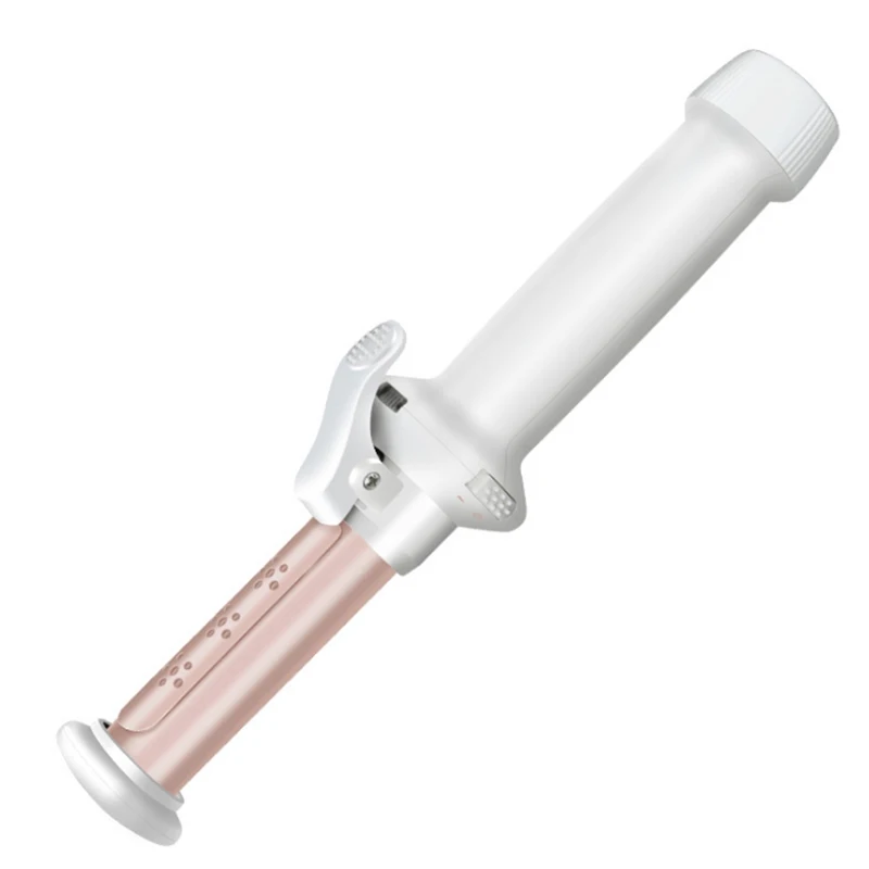 

Mini Portable Ceramic Hair Curler USB Rechargeable Flat Hair Curling Iron 30W Cordless Hair Styling Tools For Dry & Wet