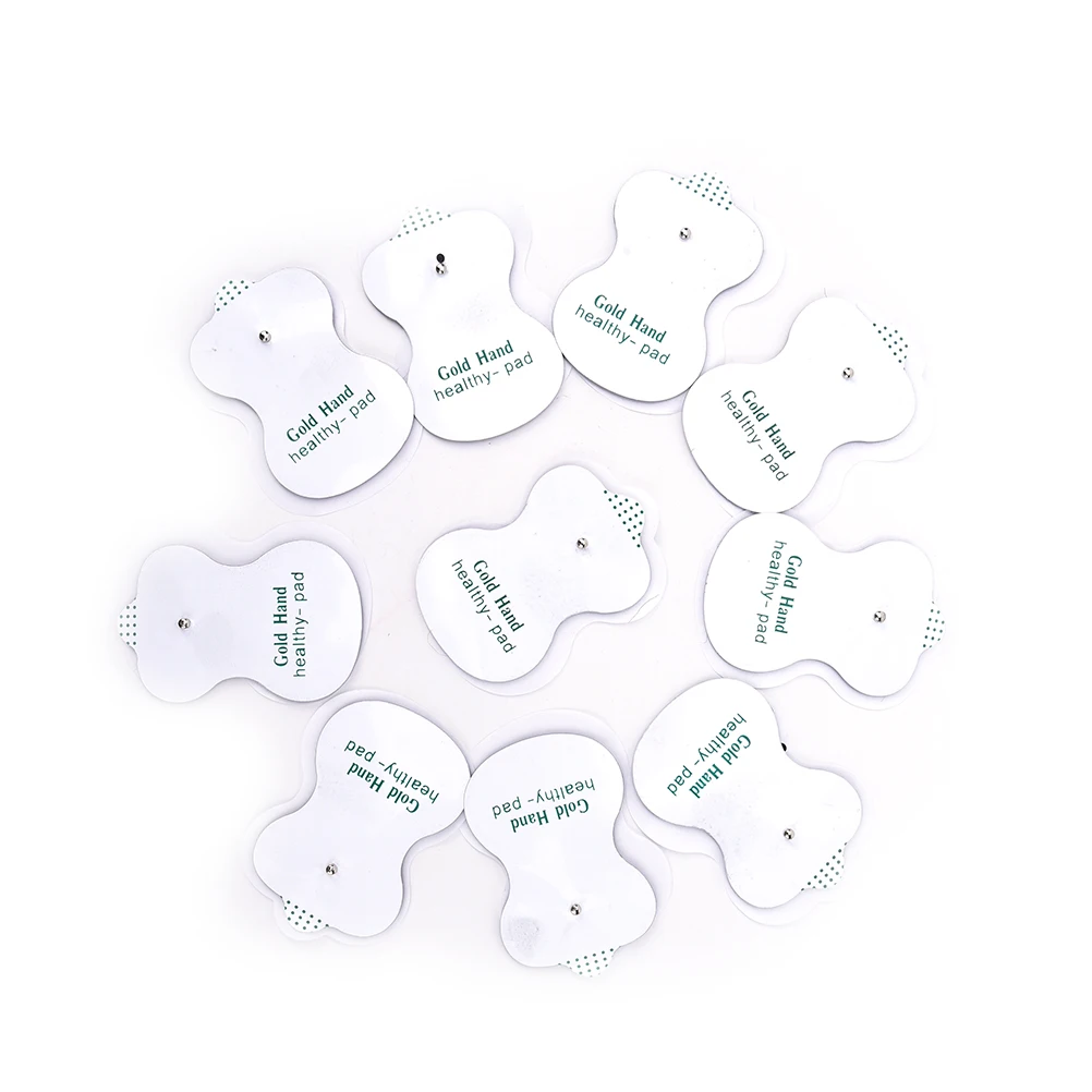 10Pcs Electrode Pads for Digital TENS Therapy Machine Electronic Cervical Vertebra Physiotherapy Massager Pad Braces Supports | Красота и