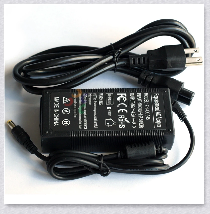 16V 4.5A 72W Ноутбук AC DC адаптер батарея питания зарядное устройство для Lenovo ThinkPad IBM X40
