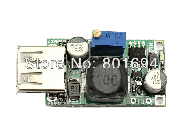 Регулируемый повышающий преобразователь с 2 6 в до 3 9 а для портативного модуля