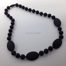 Силиконовые ожерелья с зубами Силиконовые Прорезыватели бусины DIY ювелирные изделия для Материнские украшения Детские Жевательные ожерелья прорезыватели