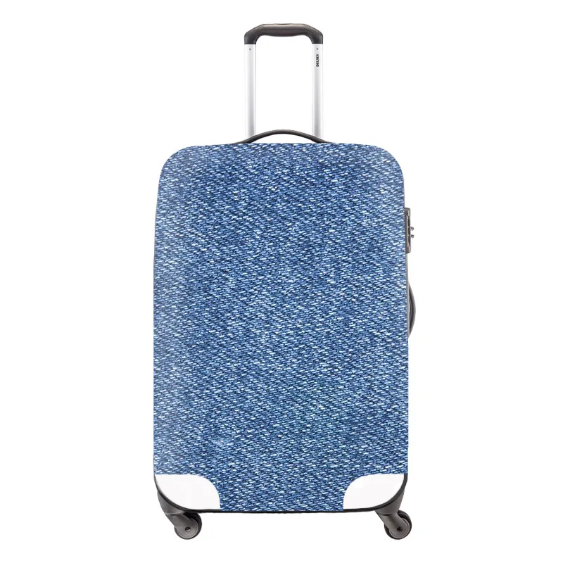 Прочный 3D национальный ветер печати аксессуары для путешествий для 18-30 дюймов чемоданы путешествия чемодан чехол фигура чемодан защитный чехол - Цвет: Розовый