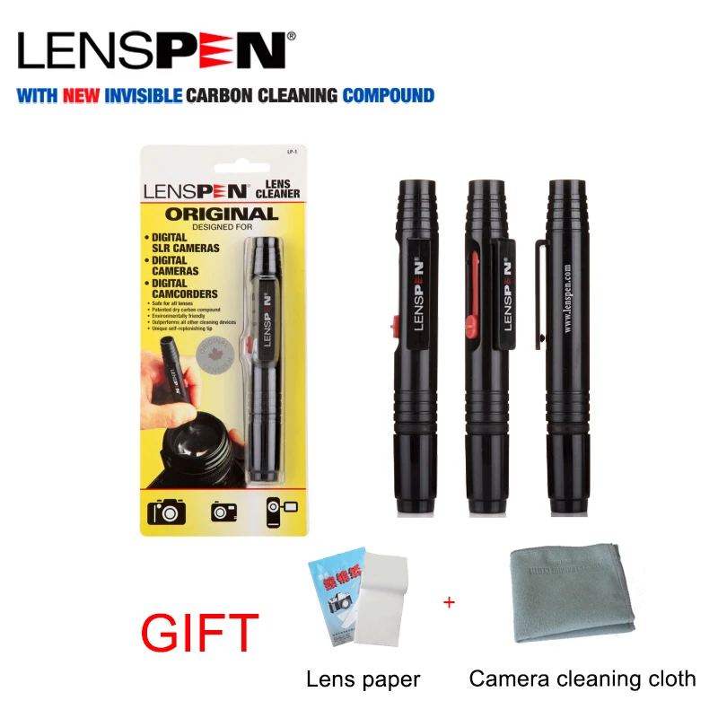 

Original Authentic Lenspen Lens Pen Filter Dust Camera Cleaning Lens for Canon Nikon Camera Pen Filter DSLR SLR DV
