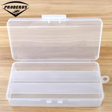 Простой пластик рыболовные снасти Коробка 19*10*3,5 см прозрачный рыболовные принадлежности коробка 3 отделения коробка из полипропилена