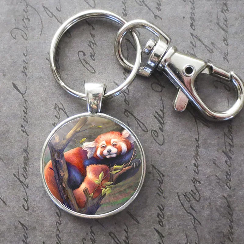 

Art Painting Koala Key Ring Key Chain Animal Photo Key Buckle Pendant Birthday Festival Anniversary Gift Jewelry Accessories