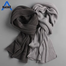 Мужской вязаный шарф весна унисекс толстый теплый зимний длинный шарф мужской кашемировый шарф женский теплый