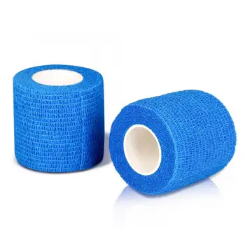 

2Rolls Medical Self-Adhesive Elastic Bandage Self Cohesive Wraps First Aid Tape Stretch for Swelling Soreness Health Care Tools