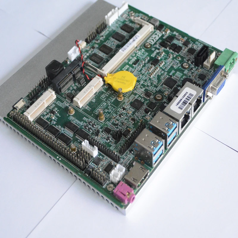  Cheap Fanless Mini itx motherboard DDR4 4GB RAM Desktop Computer Mini Linux Win 10 Embedded motherb