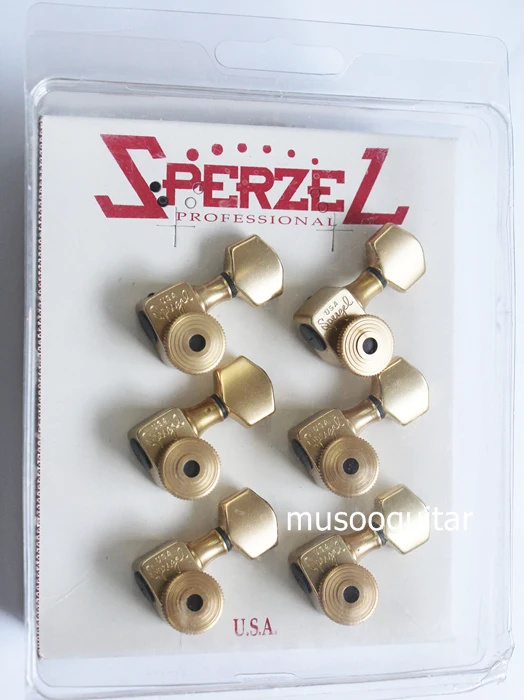 NEW Sperzel 6 in line Gold Tunersin Guitar Parts & Accessories from