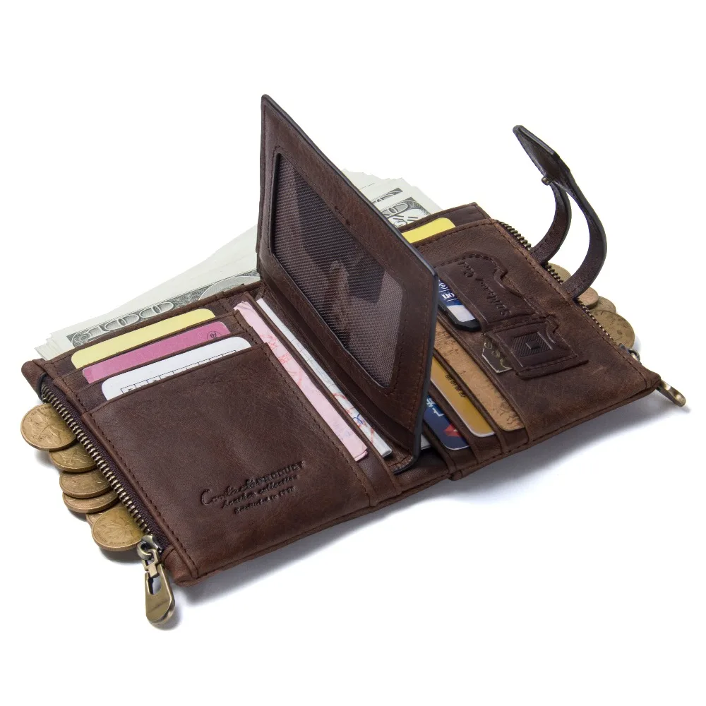 CONTACT-S-Genuine-Leather-Men-Wallet-Small-Men-Walet-Zipper-Hasp-Male-Portomonee-Short-Coin-Purse (1)