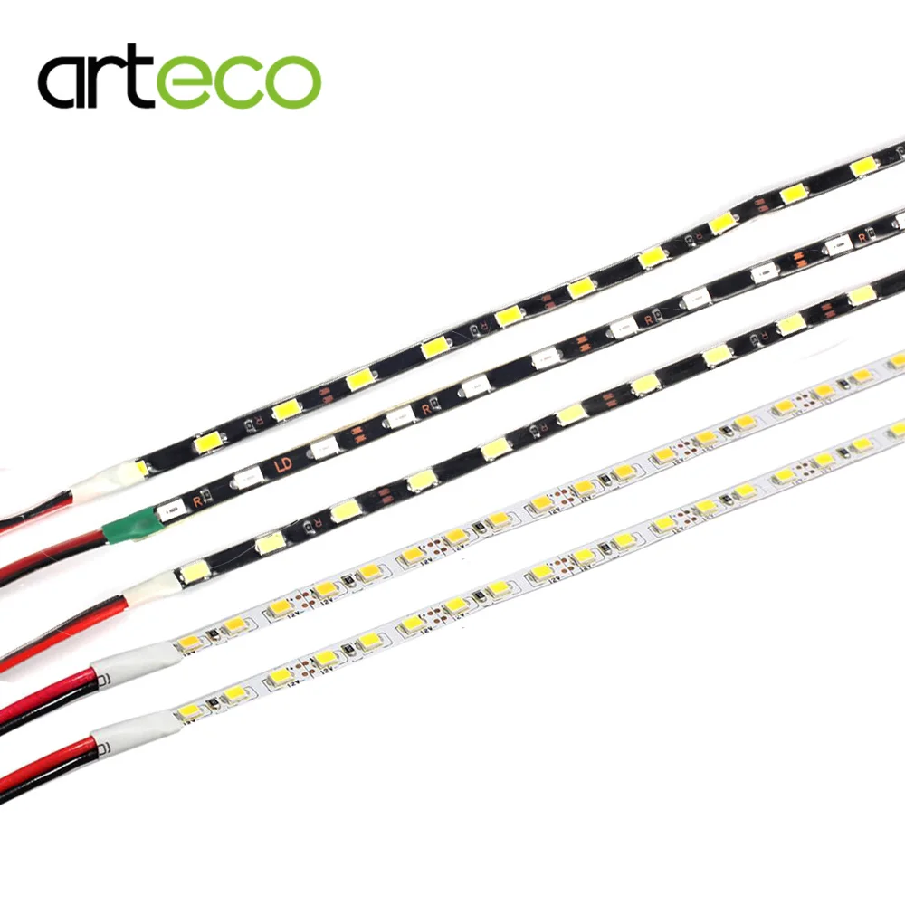 

Narrow Side 4.7mm LED Strip 5730 5M/lot ,LED Strip Light 2835 SMD 5mm width flexible Light DIY Sign Backlight DC12V